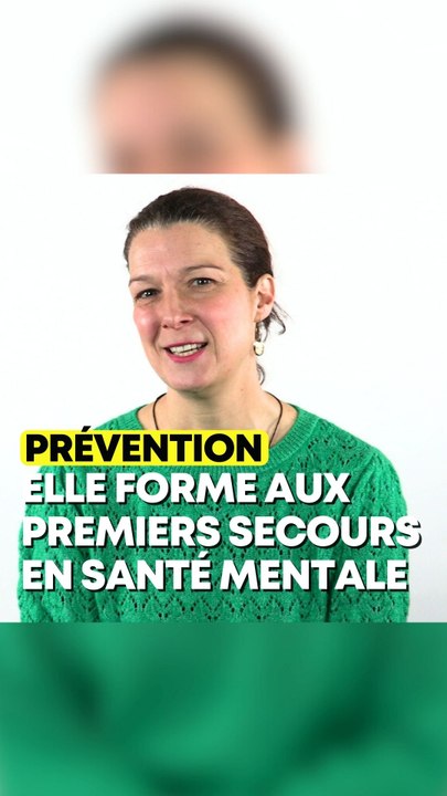Christelle forme aux Premiers Secours en Santé Mentale