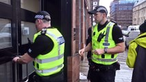 Labour Party offices in Glasgow targeted by protesters in support of Palestine