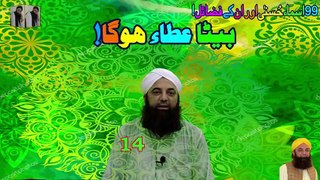 99 Asma Ul Husna Or Un K Fazaail | Holly Names of Allah & Their Excellenses | Muhammad Tariq Rashid