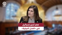 «مصر تدين إسرائيل في «العدل الدولية