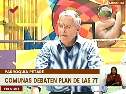 Miranda | Comunas de la pquia. Petare debaten las 7T para crear procesos transformadores en el país