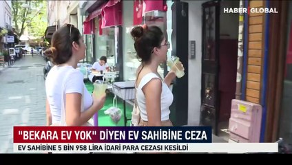 ''Bekara ev yok'' diyen ev sahibine ceza