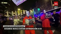 Julian Assange, fundador de WikiLeaks, busca evitar extradición a EU
