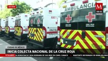 Inician en CdMx la colecta nacional de la Cruz Roja