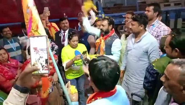 Video Story : आस्था में सवार होकर श्रीराम लला के दर्शन करने अयोध्या रवाना हुए राम भक्त