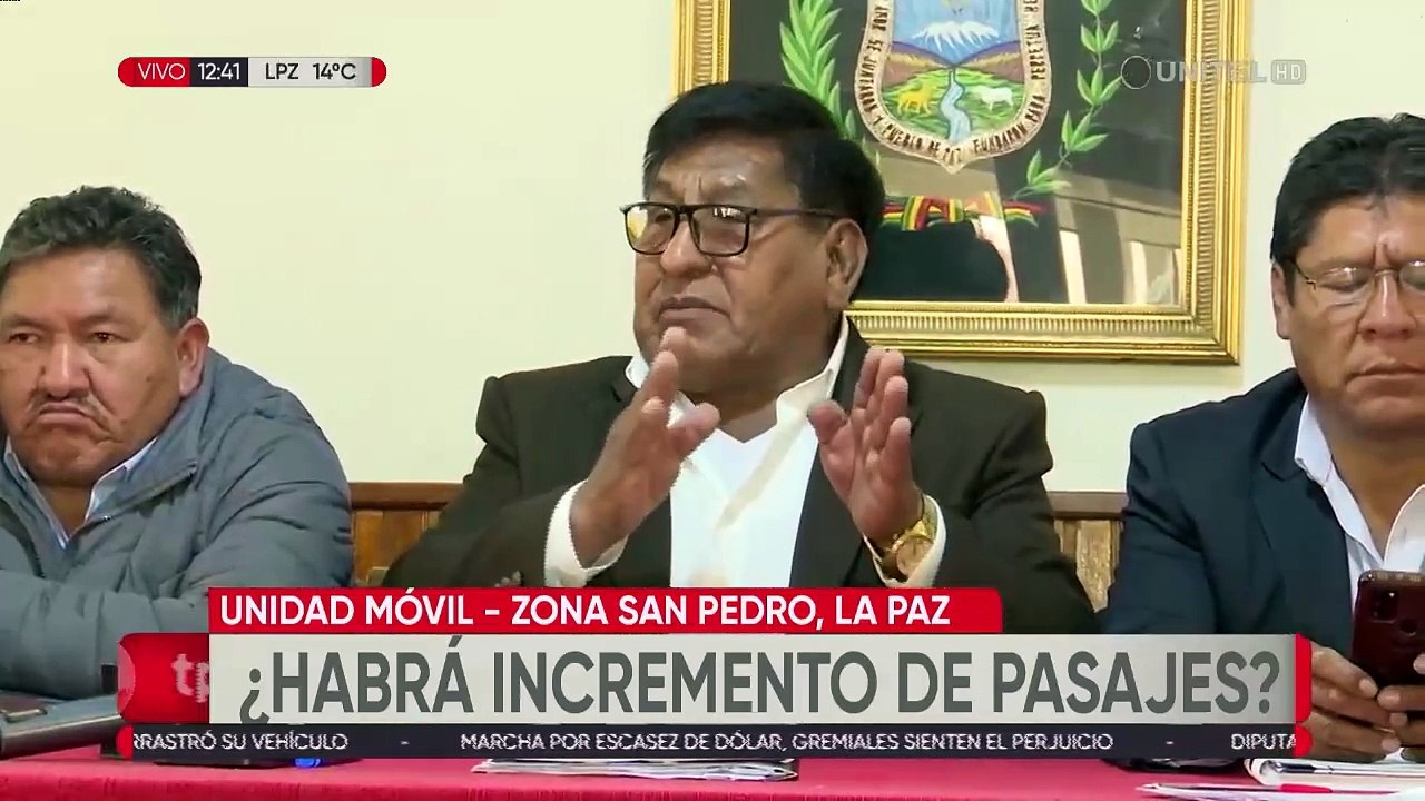 Choferes aprueban incremento de la tarifa del pasaje y alistan plan para estudios regionales