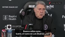 Tata Martino, sobre Messi, Alba, Busquets y Suárez: 