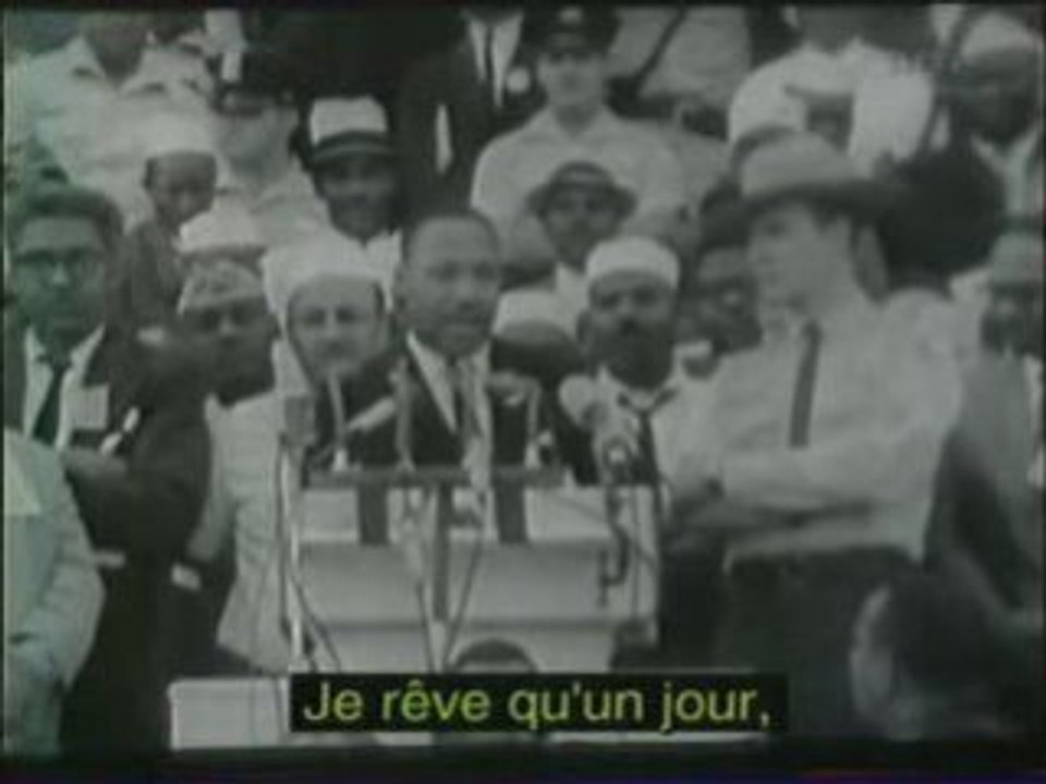 Martin Luther King I have a dream (vostfr)