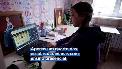 Aulas num bunker: Kharkiv vai abrir escolas subterrâneas para centenas de alunos