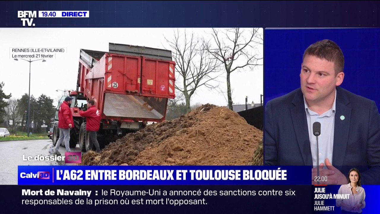 Yohann Barbe (président de l'Union des producteurs de lait des Vosges): "On sent une volonté d'avancer de la part du gouvernement et de reculer de la part des services administratifs"