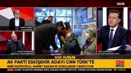 Descargar video: AK Parti Eskişehir Büyükşehir Belediye Başkan adayı Nebi Hatipoğlu'ndan CNN Türk'te açıklamalar