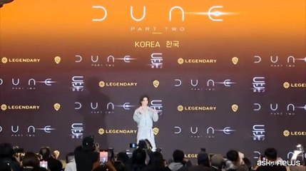 Zendaya e Chalamet in Sud Corea per il film "Dune - Parte Due"