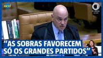 Moraes: “As sobras eleitorais favorecem só os grandes partidos”