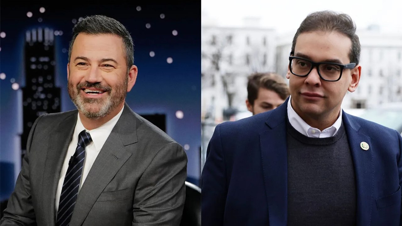 Jimmy Kimmel Slams "Preposterous" George Santos Lawsuit | THR News Video