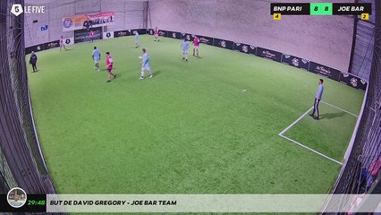 But de David Gregory - JOE BAR TEAM