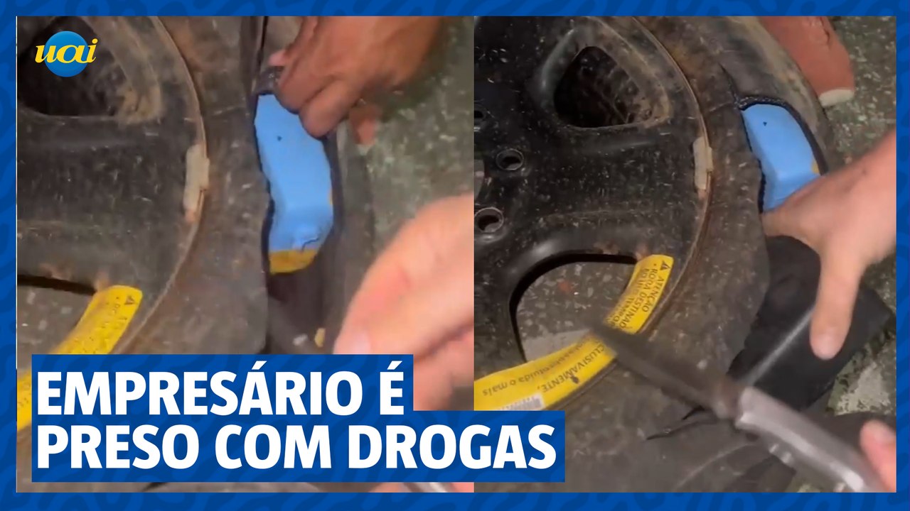 Empresário é preso transportando 18 barras de cocaína e crack em Minas Gerais