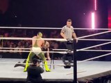 Rey mysterio introduce Dominik mysterio face to a steel chair at WWE Supershow