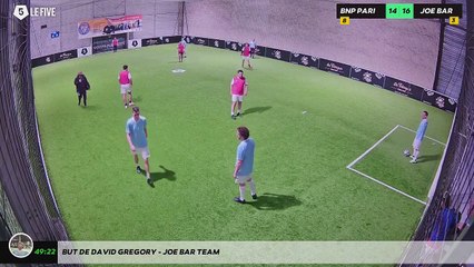 But de David Gregory - JOE BAR TEAM
