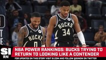 NBA Power Rankings: Bucks Sit Outside Top 10