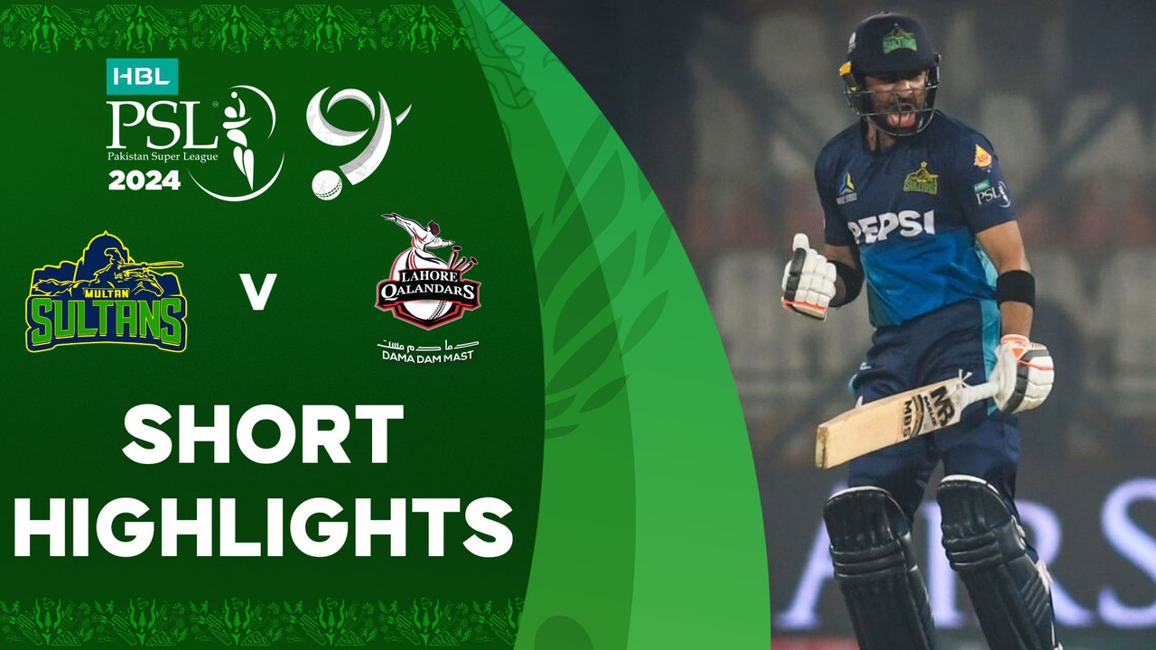 Short Highlights | Multan Sultans vs Lahore Qalandars | Match 7 | HBL PSL 9 | M1Z2U  #MSvLQ | #HBLPSL9 | #KhulKeKhel