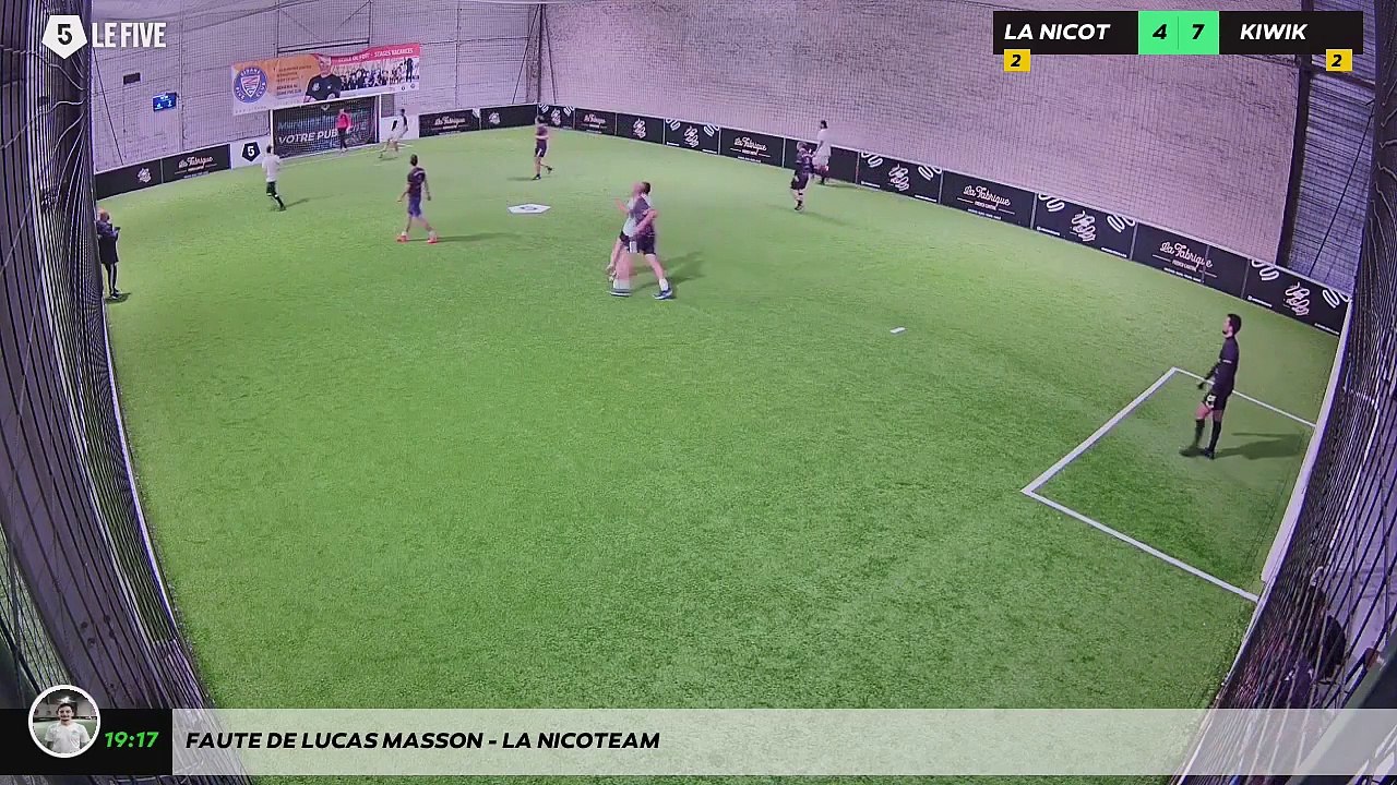 Faute de Lucas Masson - LA NICOTEAM