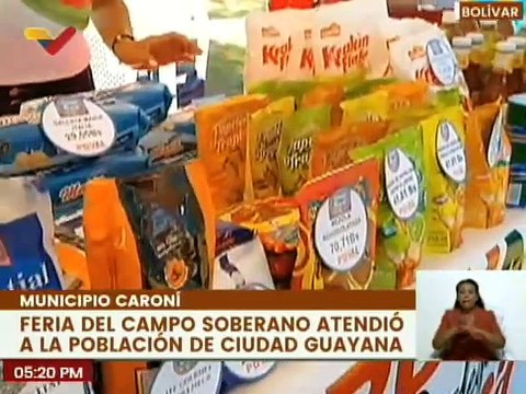 Bolívar | Más de 1.900 familias fueron favorecidas con Feria del Campo Soberano