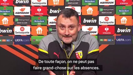 Lens - Haise relativise l'absence de Danso