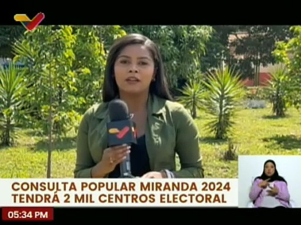 Mirandinos contarán con 2 mil centros electorales habilitados para la Consulta Popular Miranda 2024