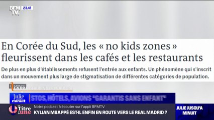 LA BANDE PREND LE POUVOIR - Restaurants, hôtels, avions "garantis sans enfant"