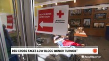 Frequent weather disasters impacting the Red Cross blood supply