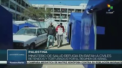 Palestina: Ministro de Salud refugia a civiles retenidos