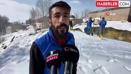 Yüksekova'da yürekleri ısıtan görüntüler