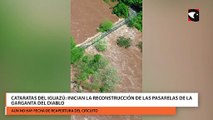 Cataratas del Iguazú inician la reconstrucción de las pasarelas de la Garganta del Diablo