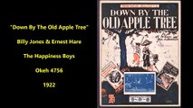 Down By The Old Apple Tree - Billy Jones (1922)