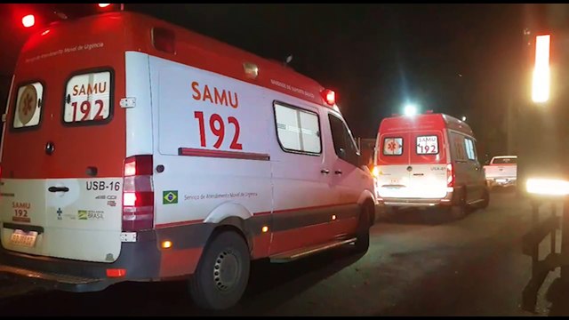 Idosa em crise convulsiva é socorrida pelo Samu no Bairro Parque São Paulo