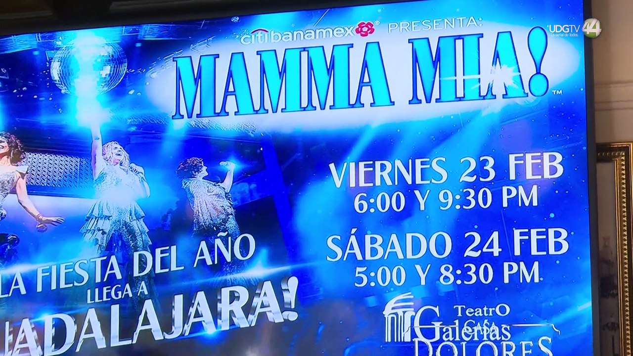 Guadalajara bailará al ritmo de "Mamma Mia!" este fin de semana en el Teatro Galerías