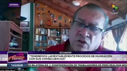 Fenómeno del Niño ocasiona fuertes lluvias en Ecuador