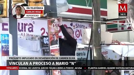 Vinculan a proceso a Mario "N", por desaparición de Carmen Elvia, víctima de feminicidio