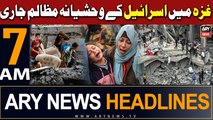 ARY News 7 AM Headlines 22nd February 2024 | Israel Palestine Conflict - Gaza Latest Updates