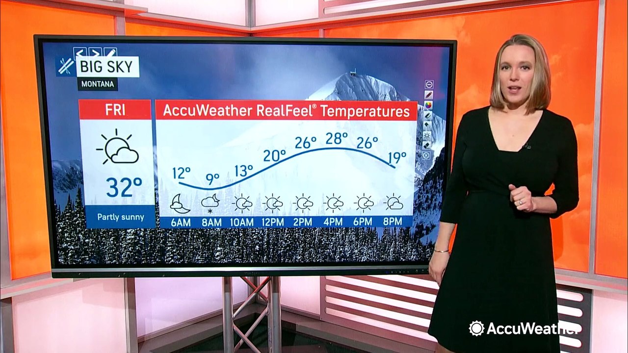 What does the weather hold in store for your ski plans in the coming days?