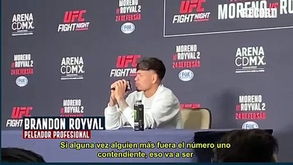 Brandon Royval no se presiona por su revancha ante Brandon Moreno