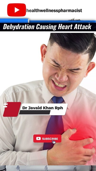 Dehydration Causing Heart Attacks #heartattack #drjavaidkhan #healthtips #health #shorts