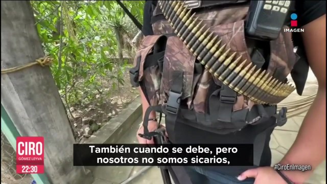 Imagen Noticias habló con grupos que se oponen a La Familia Michoacana en Guerrero