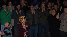 İzmir'de site sakinlerinden protesto