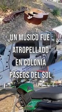 Un hombre de la tercera edad que fue identificado como músico, fue atropellado por una motocicleta sobre la avenida Mariano Otero, al cruce con la avenida Copérnico, en Zapopan. De manera preliminar se informó que murió en un puesto de socorros #TuNotiRee