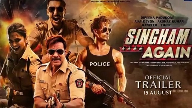 Singham Again - Full movie 2024 | Ajay, Arjun K, Akshay, Deepika, Ranveer | Rohit Shetty Official Trailer