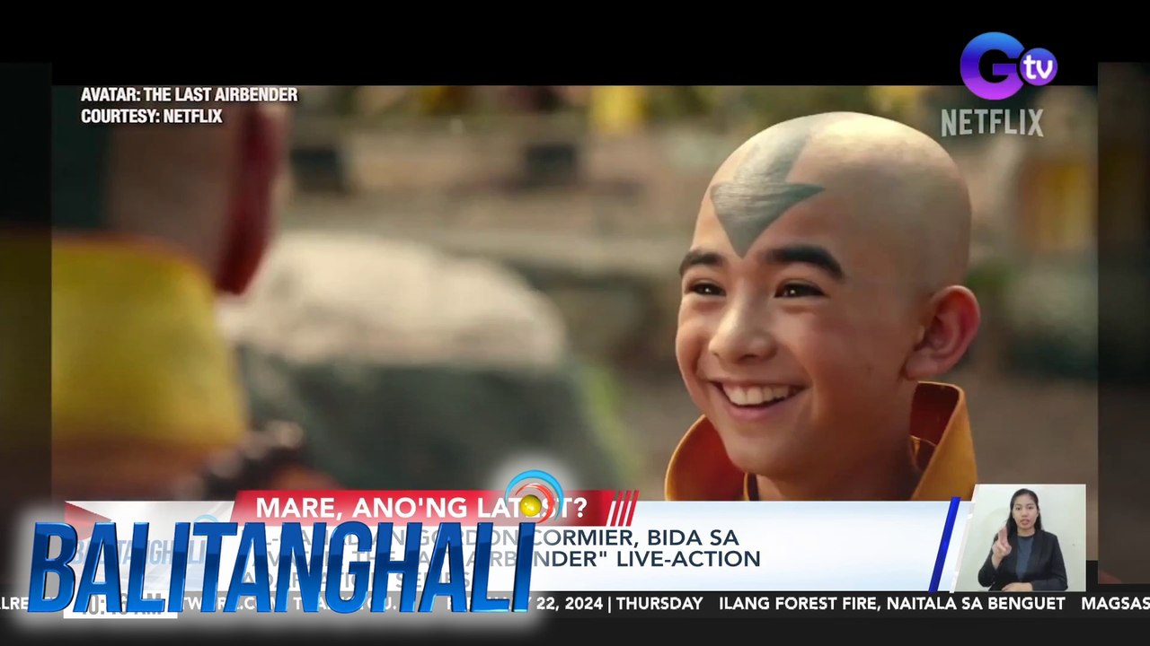 Fil-Canadian Gordon Cormier, bida sa "Avatar: The Last Airbender" live-action adaptation series | BT