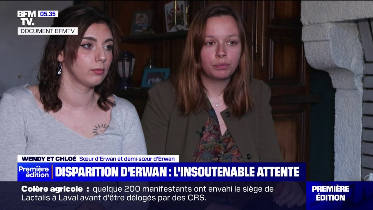 "Tu nous manques": les sœurs d'Erwan, disparu d...