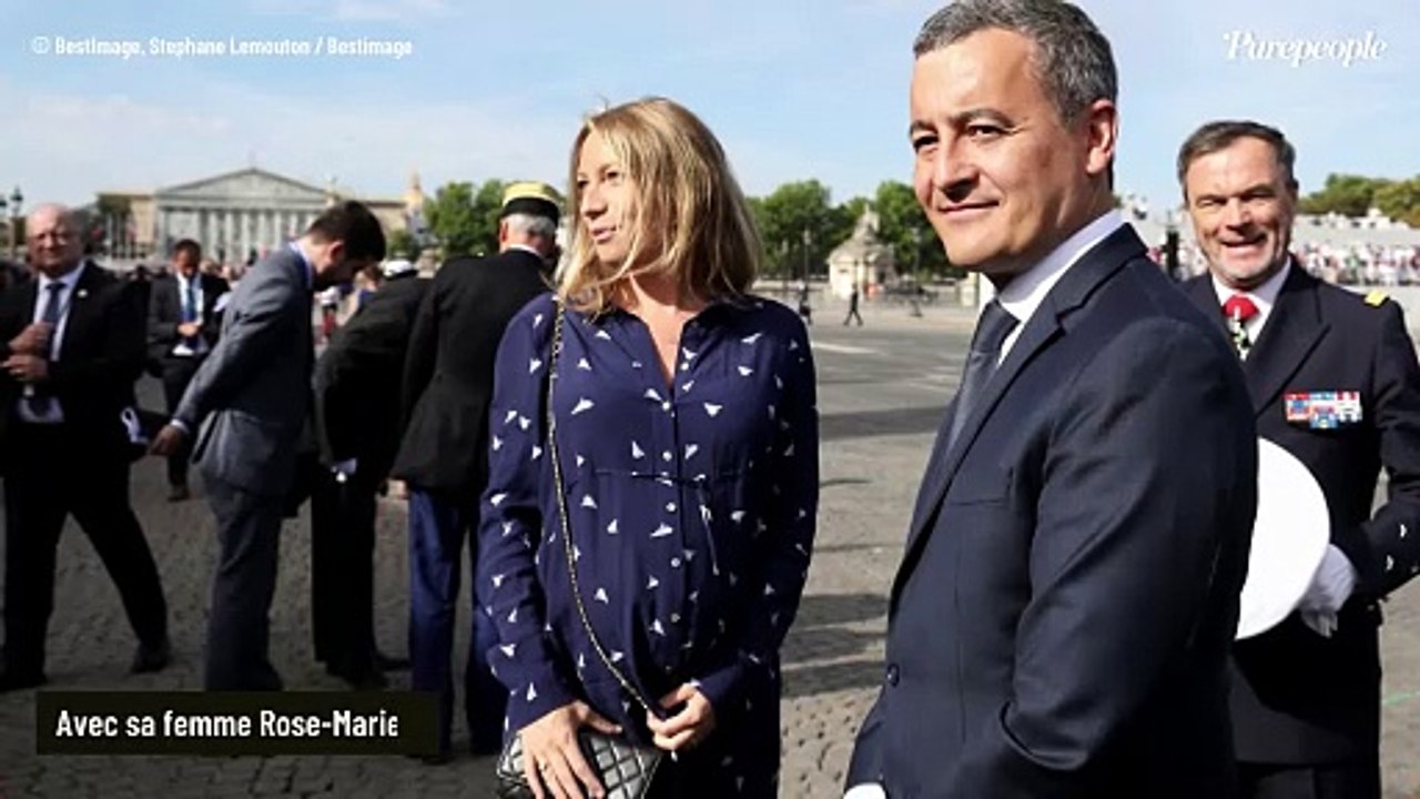 Gérald Darmanin et Rose-Marie, leur vie place Beauvau avec leurs 2 petits garçons : "Ils ont appris à marcher ici"