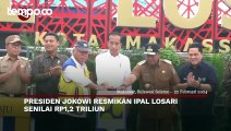 Presiden Jokowi Resmikan IPAL Losari Senilai Rp 1,2 Triliun
